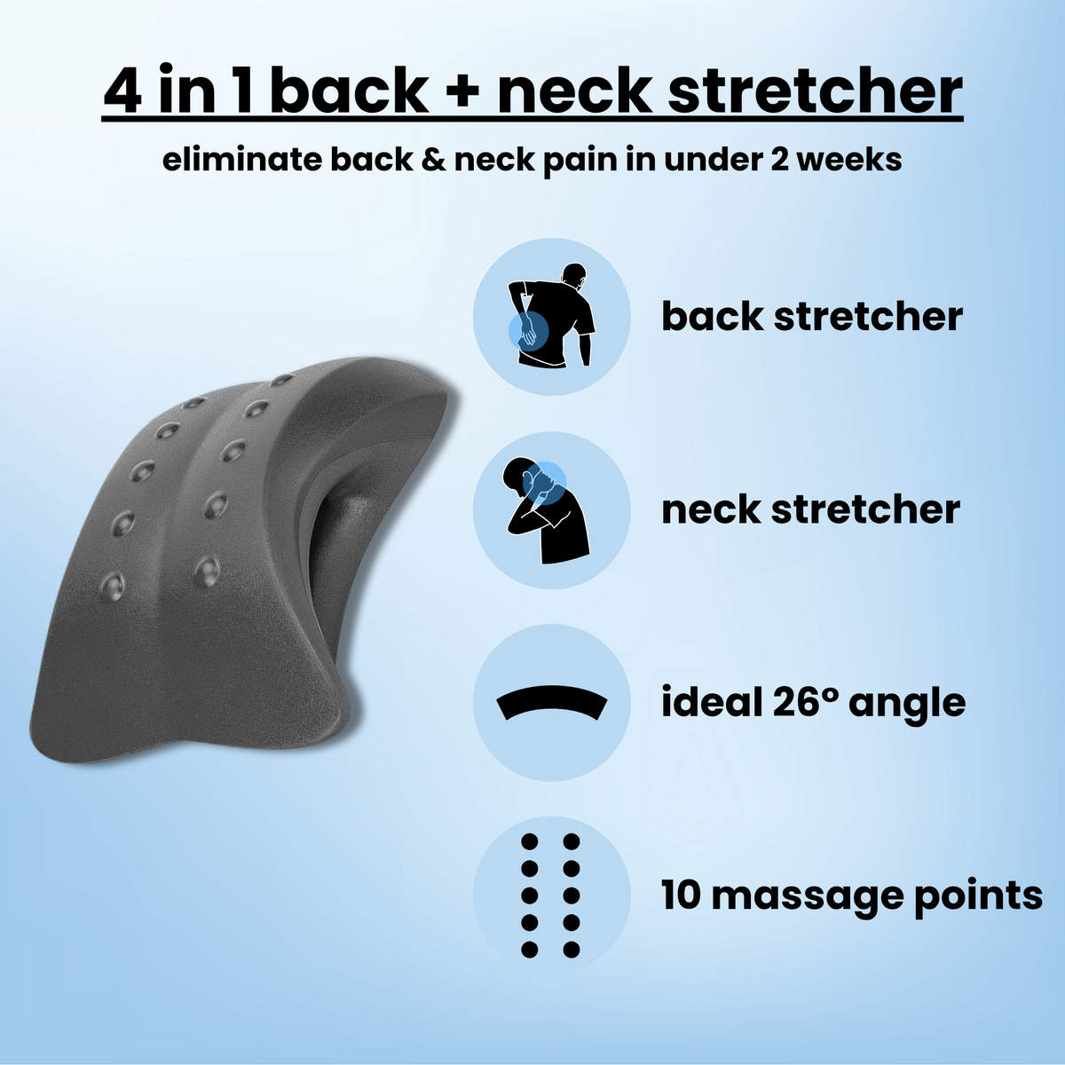 Therava Stretcher back massager product